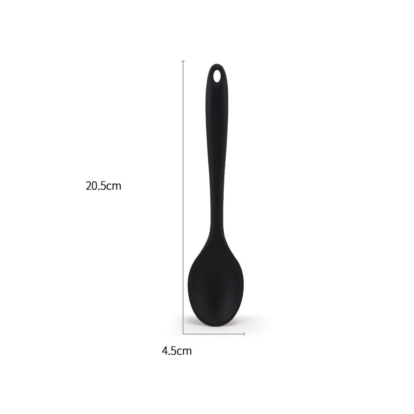 1pc Premium Silicone Spoon - Ladles for Cooking, Mixing, Serving, and Salad Preparation - Heat Resistant, Non-Stick, and Easy to Clean Kitchen Essential