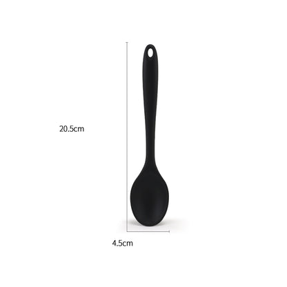 1pc Premium Silicone Spoon - Ladles for Cooking, Mixing, Serving, and Salad Preparation - Heat Resistant, Non-Stick, and Easy to Clean Kitchen Essential