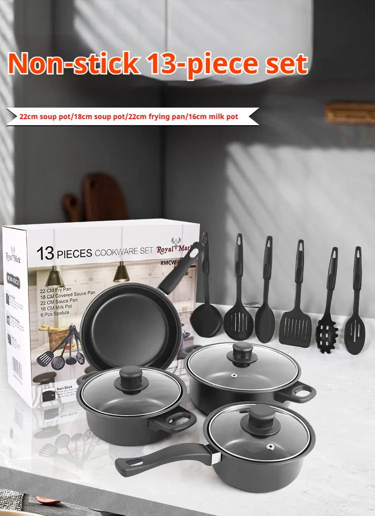 Empire Collection Cookware 13-Piece Nonstick Cookware Set – Wellington Empire