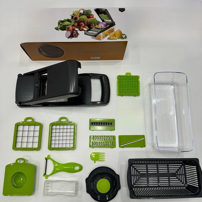 16-In-One Multifunctional Vegetable and Fruit Cutter