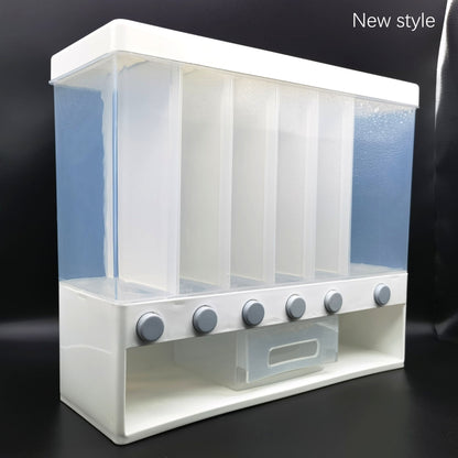 Large Capacity Grain Dispenser with Lids - Sealed Storage for Rice, Grains, Flour, and Pet Food - Leakproof and Pest-Resistant - Suitable for Camping, Restaurant, and Drying - Essential Kitchen Utensil