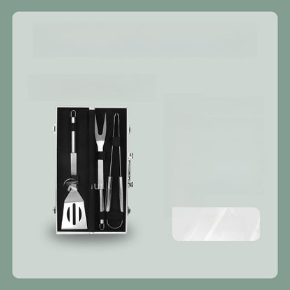 Stainless Steel Cutlery Set with Aluminum Case ? Portable Multi-Piece Outdoor & Camping Utensils