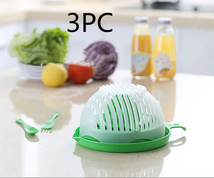 Salad Cutter Bowl Vegetable Slicer