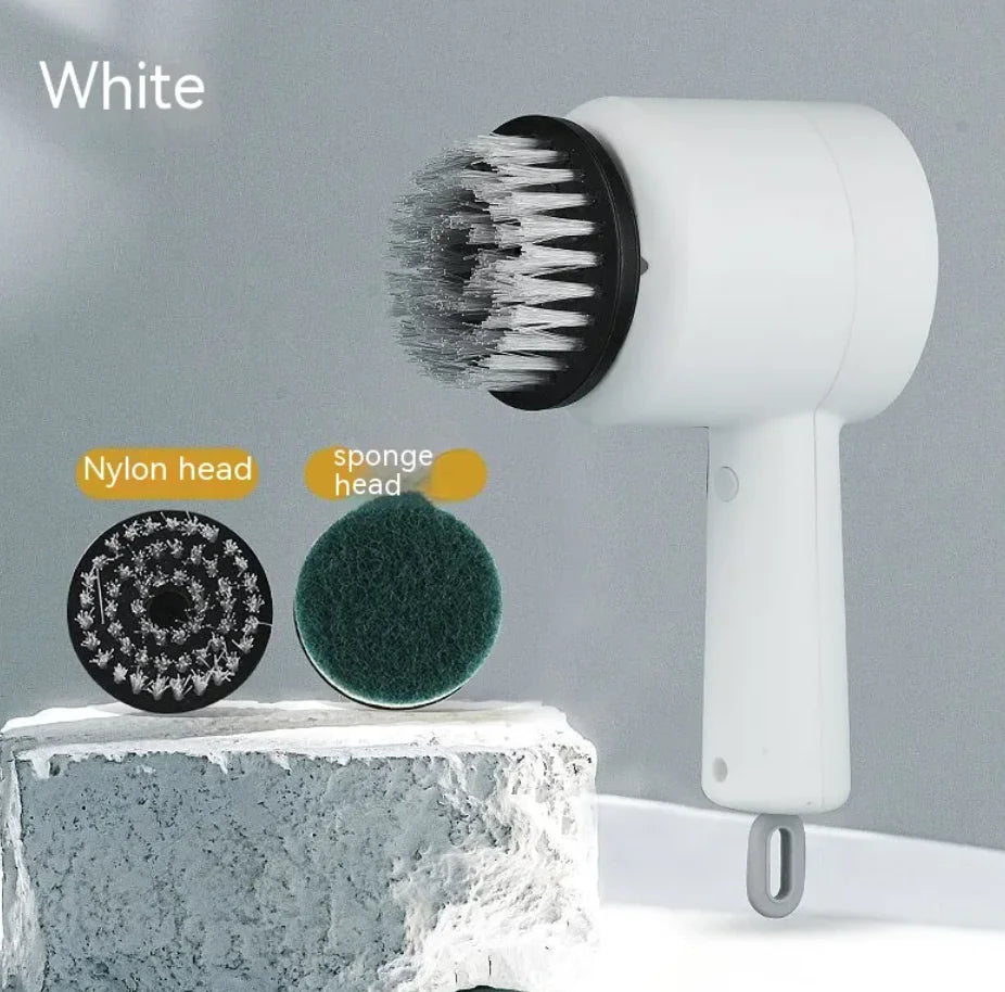 Rechargeable Handheld Electric Cleaning Brush – Powerful Scrubber for Kitchen, Bathroom & Home Cleaning