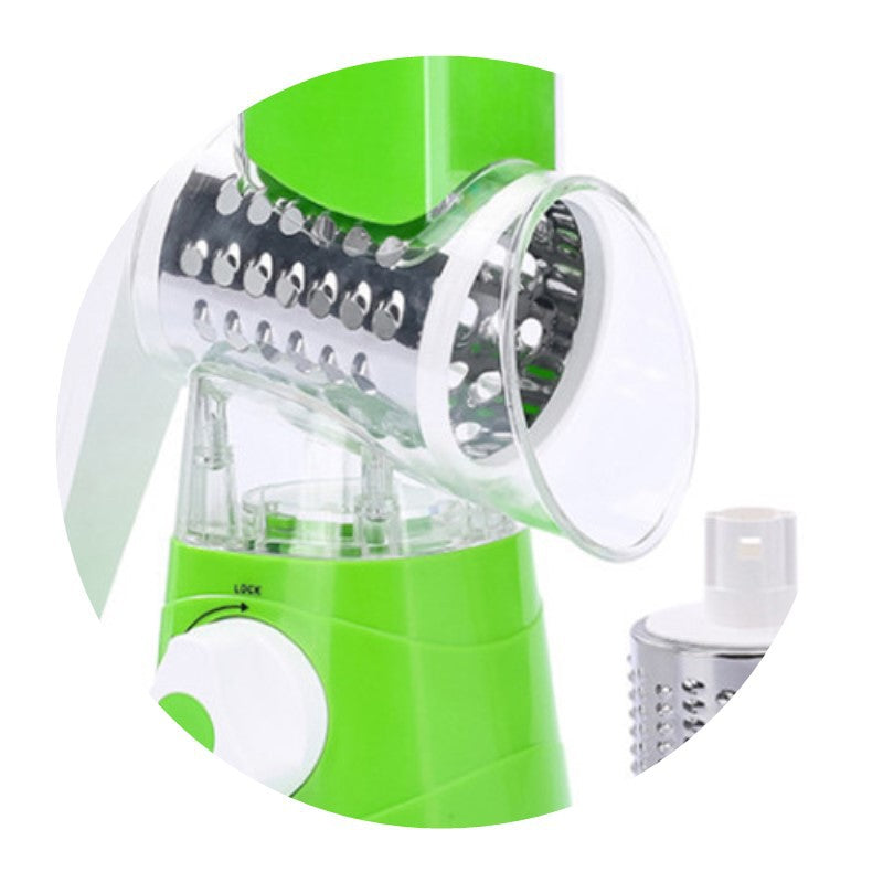 Multifunctional Hand-Crank Vegetable Cutter ? Manual Veggie Slicer & Chopper