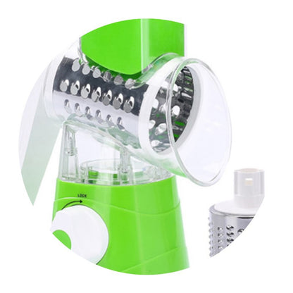 Multifunctional Hand-Crank Vegetable Cutter ? Manual Veggie Slicer & Chopper