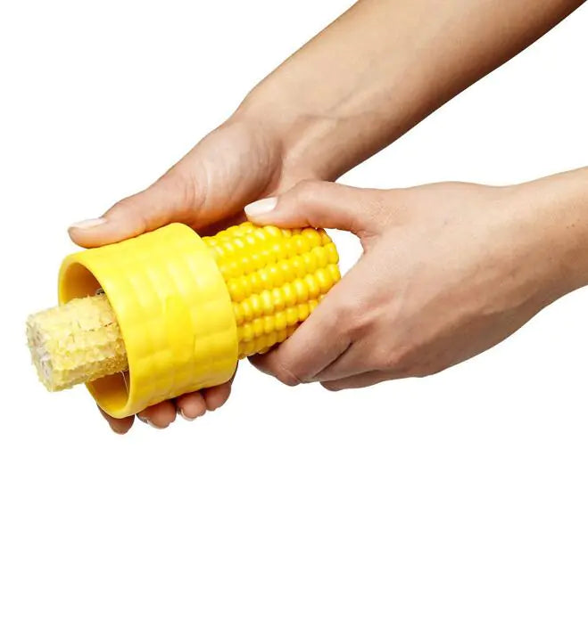 Rotating Corn Separator and Kernel Remover for Kitchen