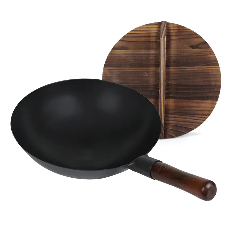 Forged Iron Manual Wok from Zhangqiu Craft