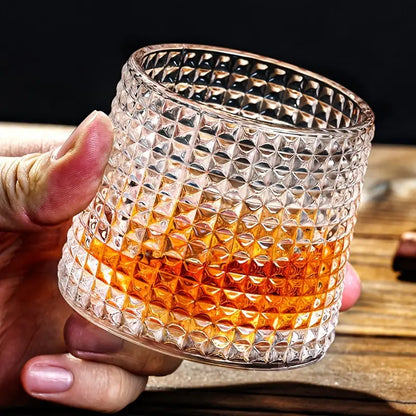 High-end 180ml Crystal Whiskey and Wine Glass Set