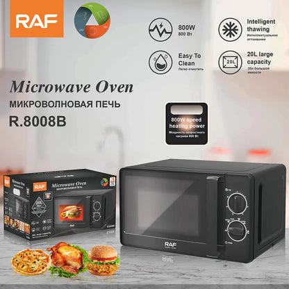 RAF European Standard Microwave Oven with Turntable