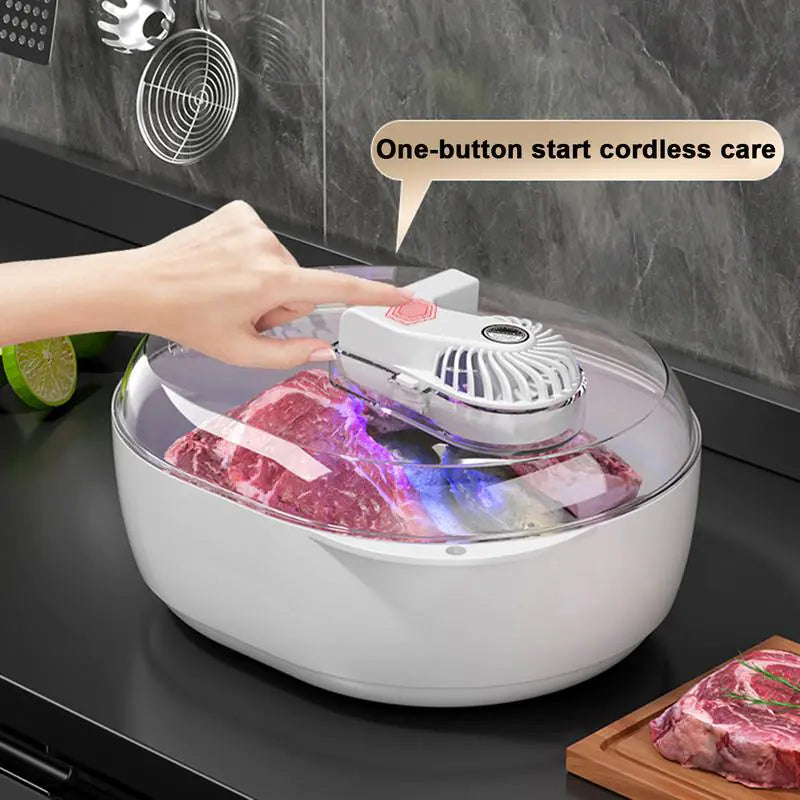 6-in-1 Smart Quick Thaw Machine & UV Sanitizing Box