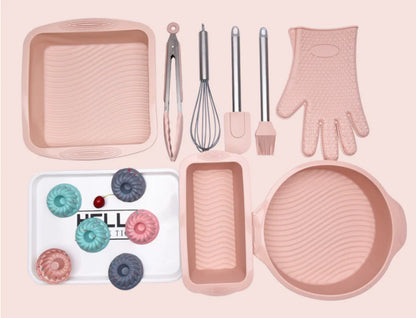 High-Temperature Resistant Silicone Baking Tool Set
