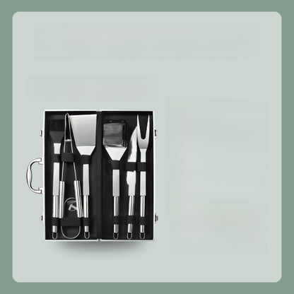 Stainless Steel Cutlery Set with Aluminum Case ? Portable Multi-Piece Outdoor & Camping Utensils