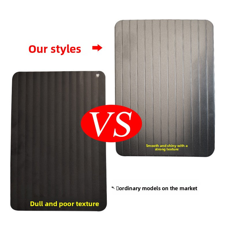 Aluminum Defrosting Tray ? Quick Thawing Board with Integrated Water Box