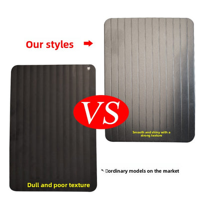 Aluminum Defrosting Tray ? Quick Thawing Board with Integrated Water Box