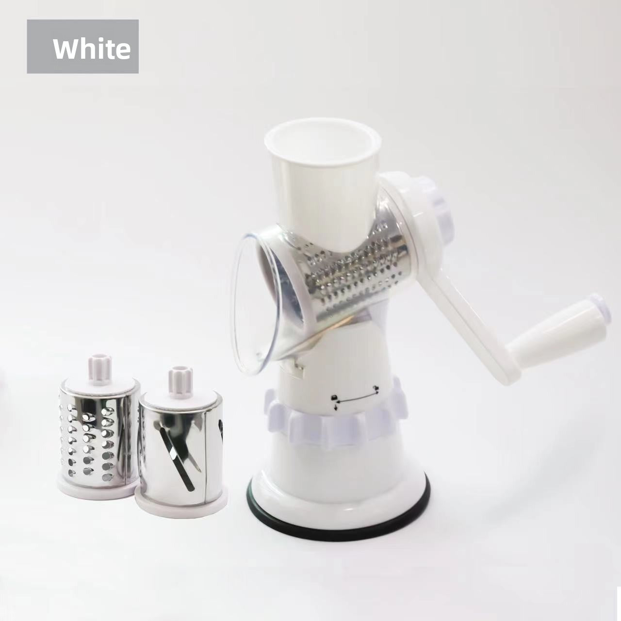 Multifunctional Hand-Crank Vegetable Cutter ? Manual Veggie Slicer & Chopper