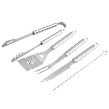 Stainless Steel Cutlery Set with Aluminum Case ? Portable Multi-Piece Outdoor & Camping Utensils