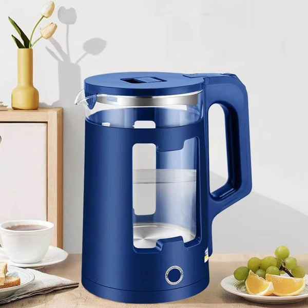 2.3L Electric Glass Kettle – Fast Boil Water Boiler with LED Light Indicator