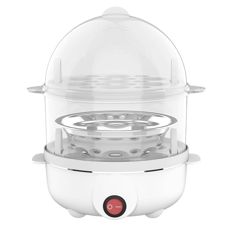 Automatic Egg Cooker 350W Multifunctional Steamer for Quick Breakfasts