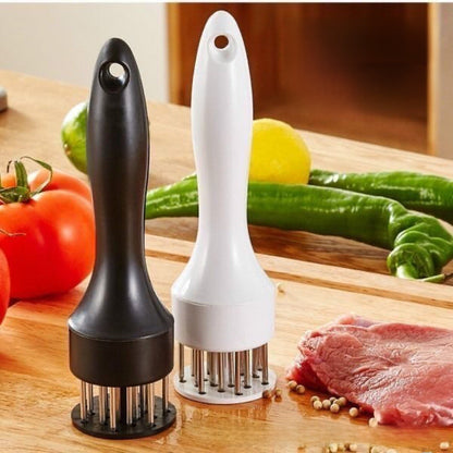 Pork Tendon Cutter ? Stainless Steel Meat Tenderizer with Ergonomic Handle