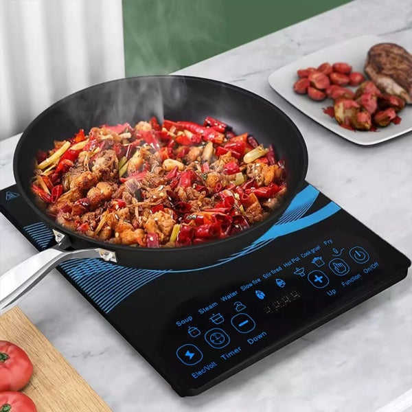 Compact Induction Cooker – High Power Portable Cooktop with Timer & Safety Lock
