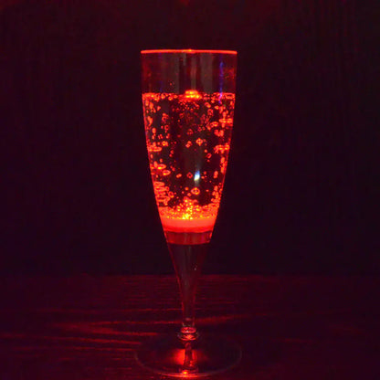 LED Color-Changing Plastic Goblet for Festive Mood