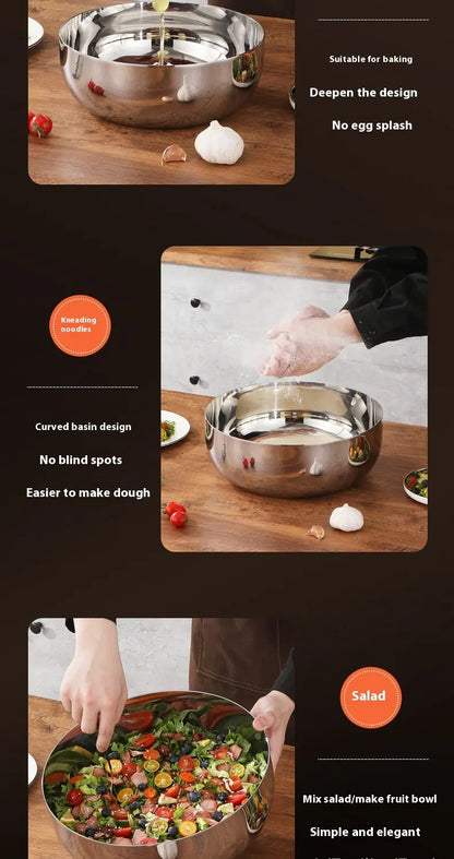 316 Stainless Steel Dough Basin