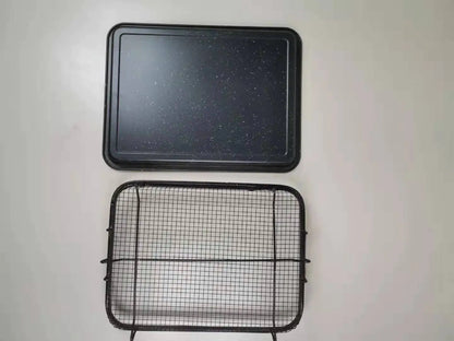 Oil Filter for Copper Chips and Blue Frying Basket