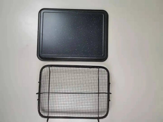 Oil Filter for Copper Chips and Blue Frying Basket