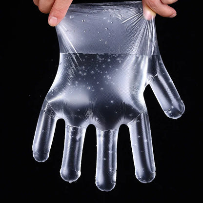 Heavy-Duty TPE Disposable Gloves – Food-Grade, Latex-Free, Multipurpose Gloves for Kitchen, Cleaning, Crafts & Everyday Use (Universal Size)