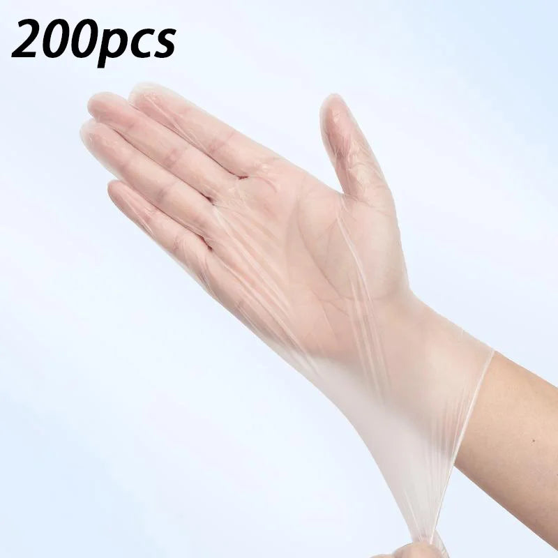 Heavy-Duty TPE Gloves - Food Grade, Latex-Free, Disposable, Multipurpose for Kitchen, Cleaning, Crafts (universal size）