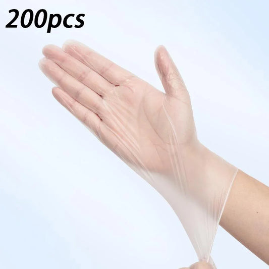 Heavy-Duty TPE Gloves - Food Grade, Latex-Free, Disposable, Multipurpose for Kitchen, Cleaning, Crafts (universal size）