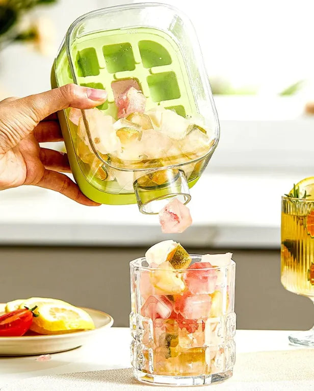 Instant Ice Maker & Cooling Cup with Straw