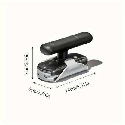 Multi-Function Jar Opener - Easy Grip Bottle & Lid Opener Tool for Kitchen, Non-Slip Design