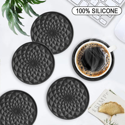 Silicone Non-slip Thick Coaster