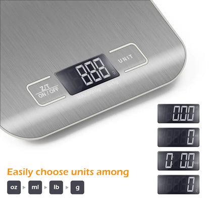 Precision Stainless Steel Food Scale
