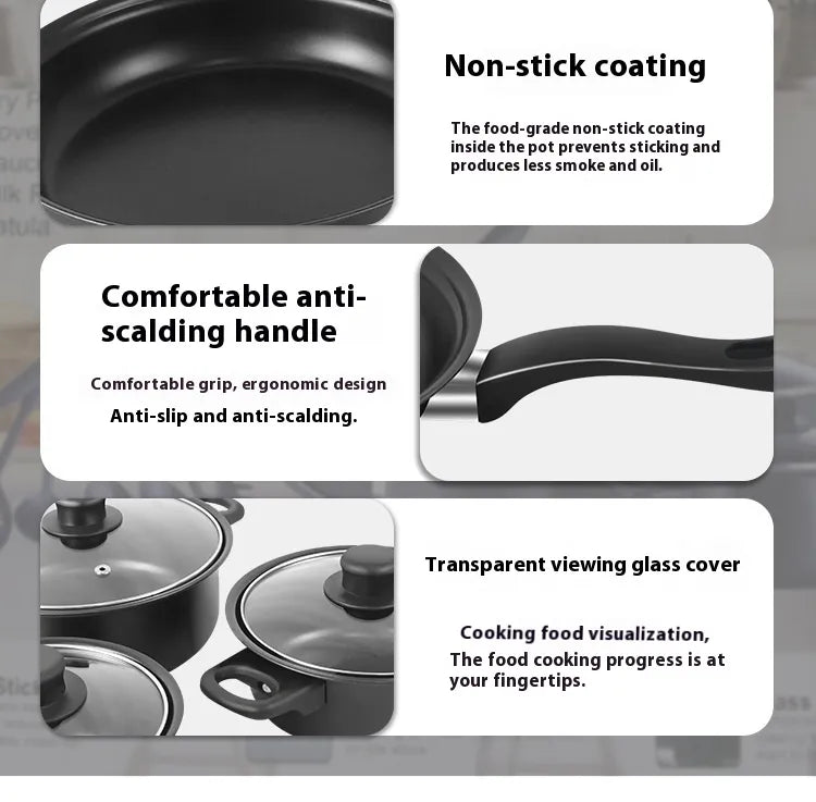Empire Collection Cookware 13-Piece Nonstick Cookware Set – Wellington Empire