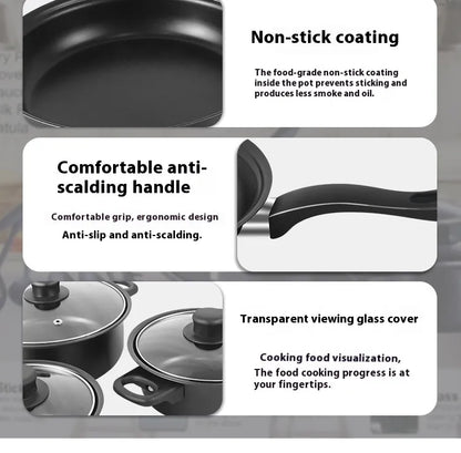 13-Piece Nonstick Cookware Set