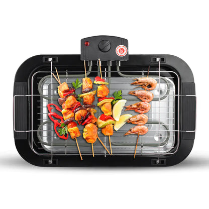 Electric BBQ Grill for Home & Outdoor Cooking