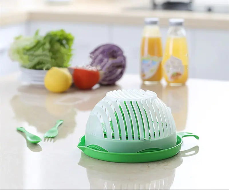 Salad Cutter Bowl Vegetable Slicer