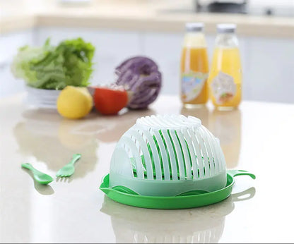 Salad Cutter Bowl Vegetable Slicer