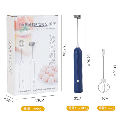 Electric Hand Mixer for Cake and Coffee Frothing