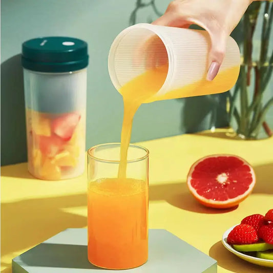 Portable USB Rechargeable Electric Juice Cup (1pc)