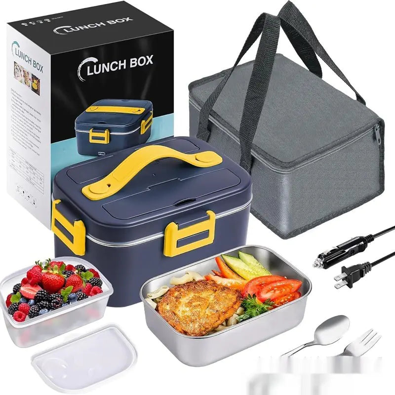 75W Electric Lunch Box Portable Car & Home Heating