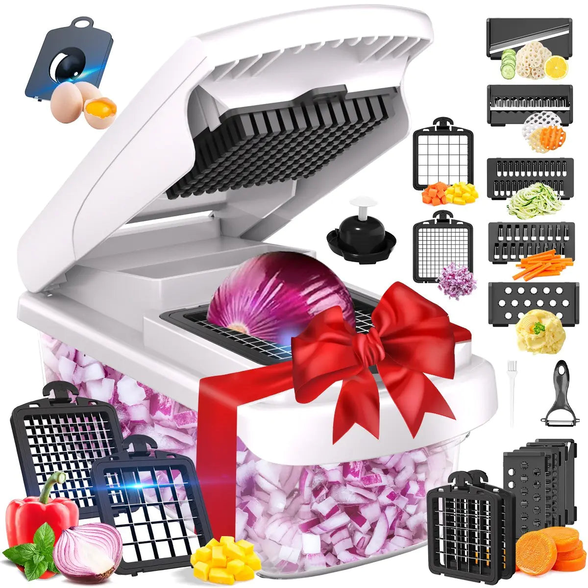 15-in-1 Multi-Function Vegetable Chopper