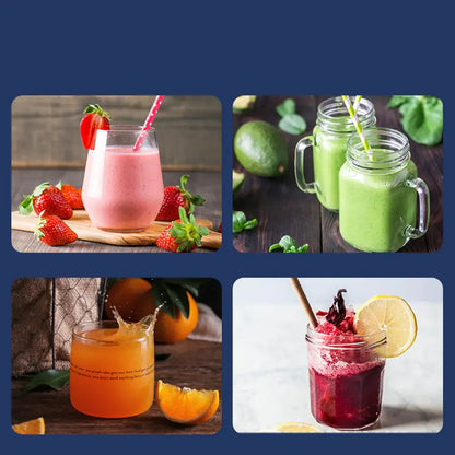 6-Blade Portable Mini Blender USB