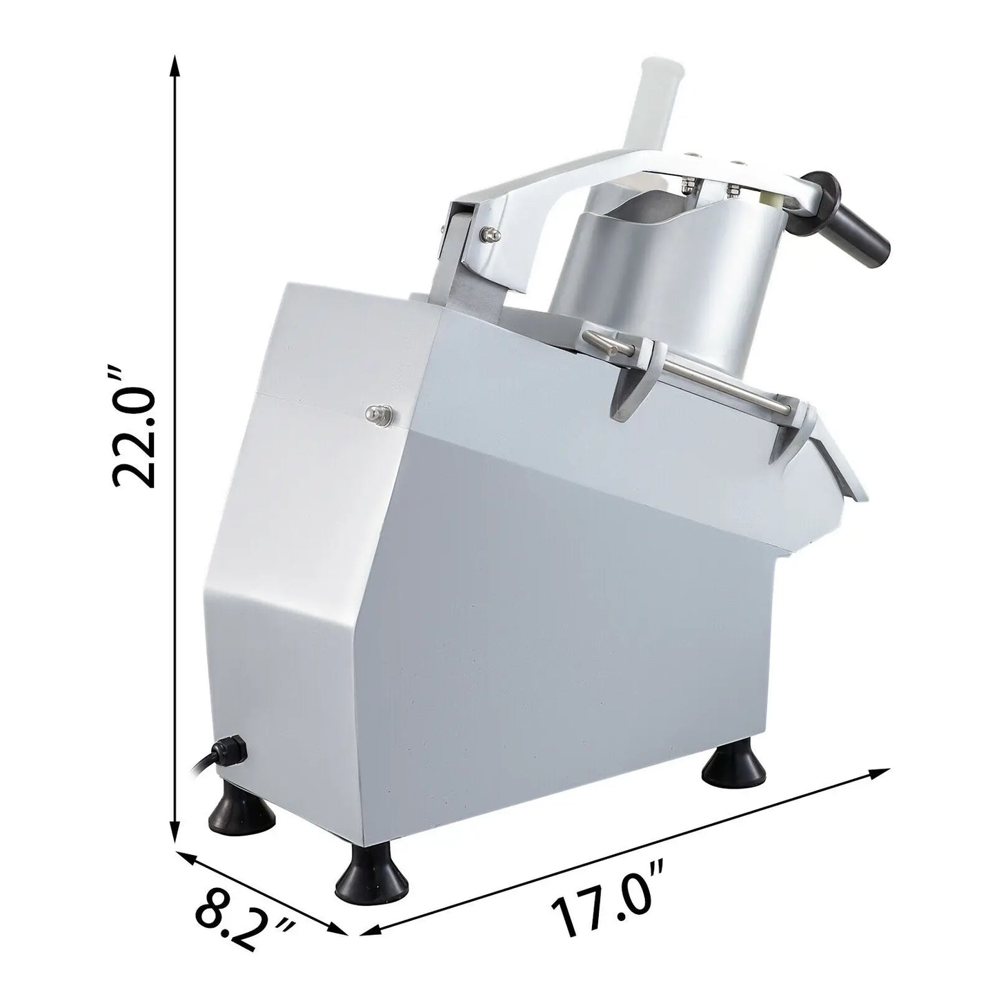 VEVOR Electric Vegetable Cutter – Multifunction Slicer, Chopper, Shredder & Grinder