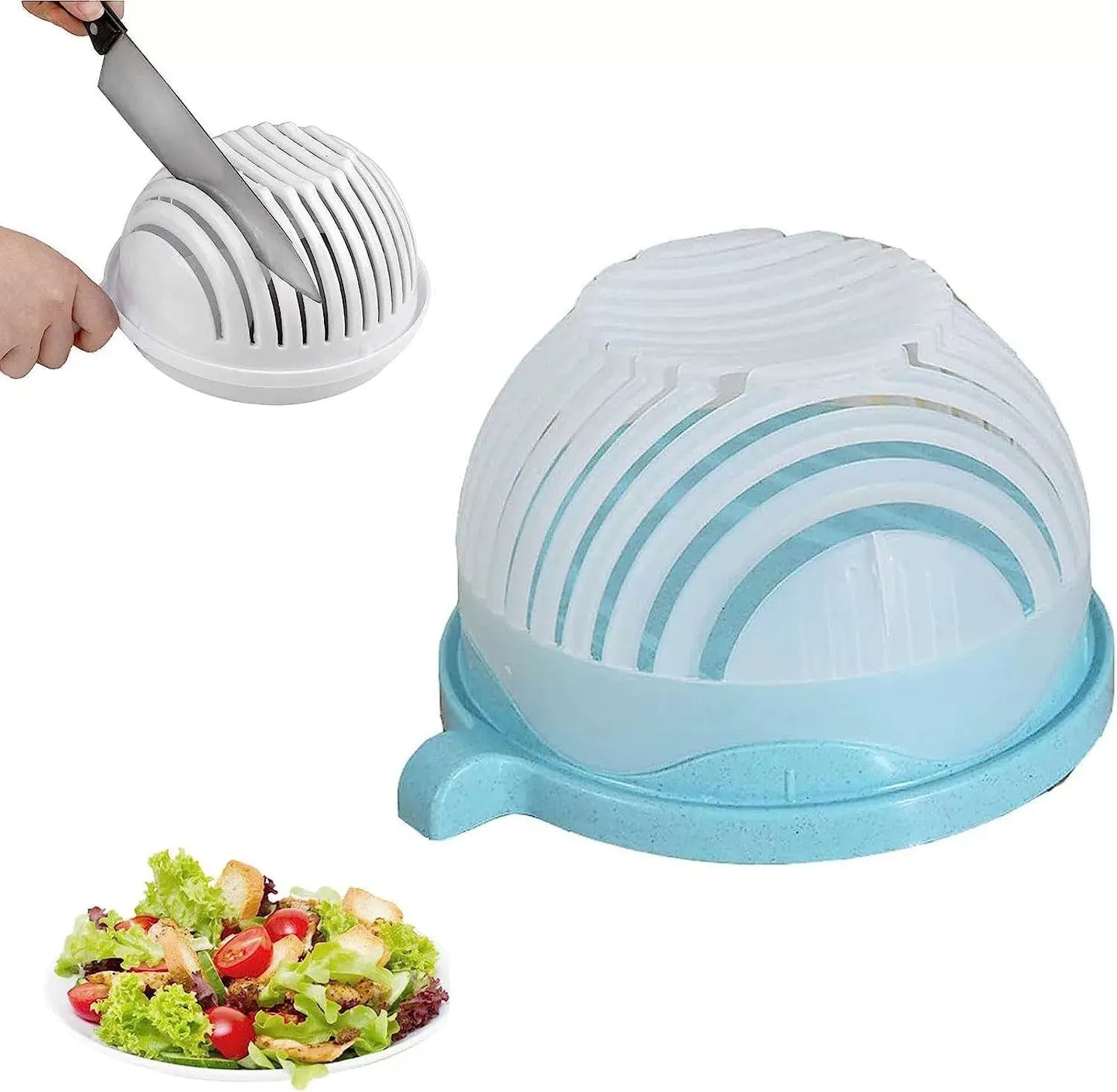 Salad Cutter Bowl Vegetable Slicer