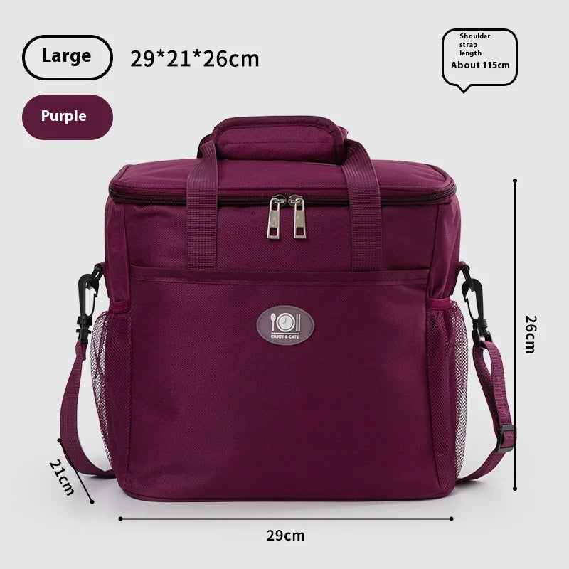 Thickened Waterproof Lunch Bag – Insulated, Leak-Proof, Reusable Lunch Tote for Work, School & Travel