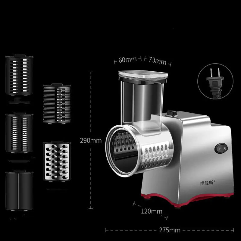 Electric Vegetable Cutter with Large Drum
